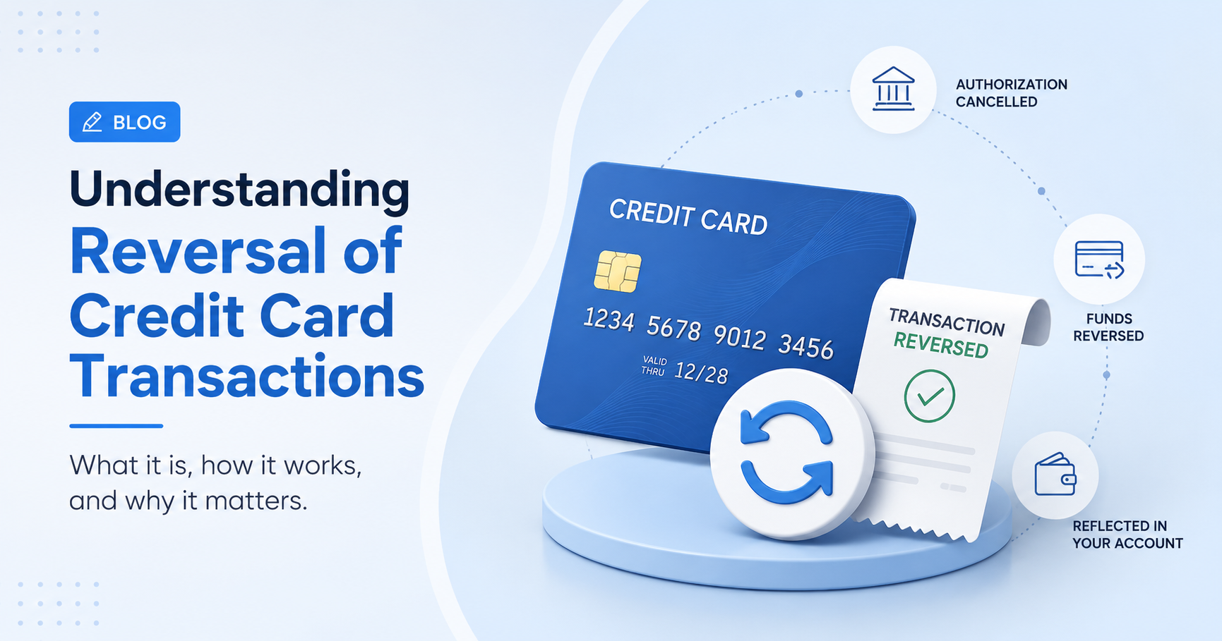 Understanding Reversal of Credit Card Transactions