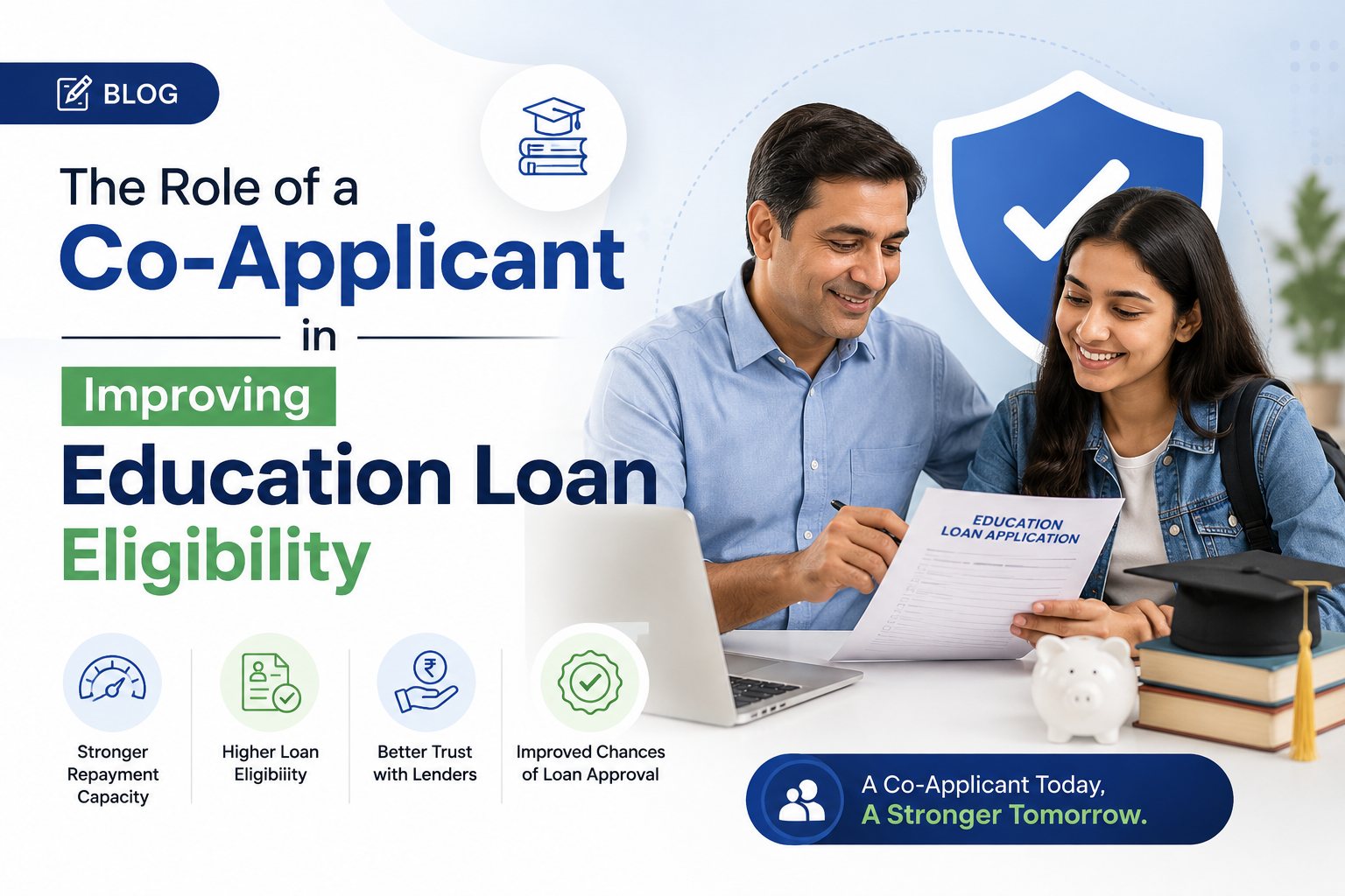 The Role of a Co-Applicant in Improving Education Loan Eligibility